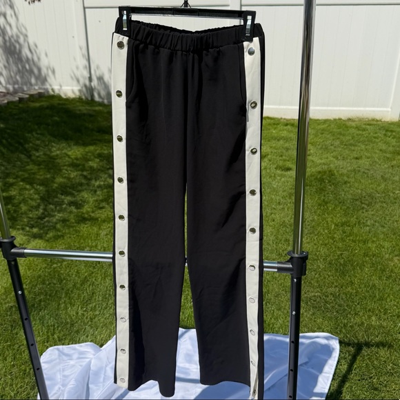 Amanda Uprichard Pants - Amanda Uprichard Button Dress Pants